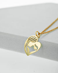 Colar Amor de Mãe | Banhado a Ouro 18k