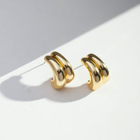 Brinco Pino Vintage | Banhado a Ouro 18k